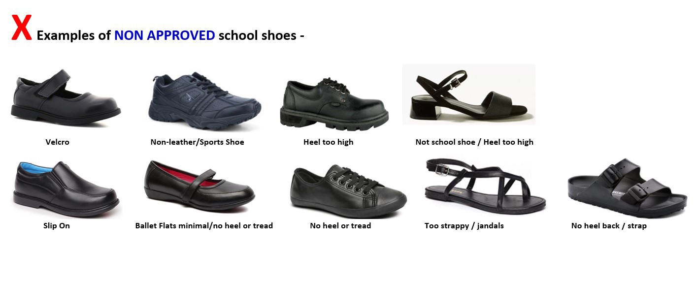 Non-Approved-shoes-2024 college.jpg